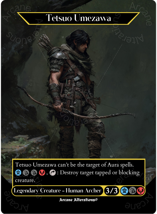 Tetsuo Umezawa - Full Art Altered Art Custom Proxy Cards