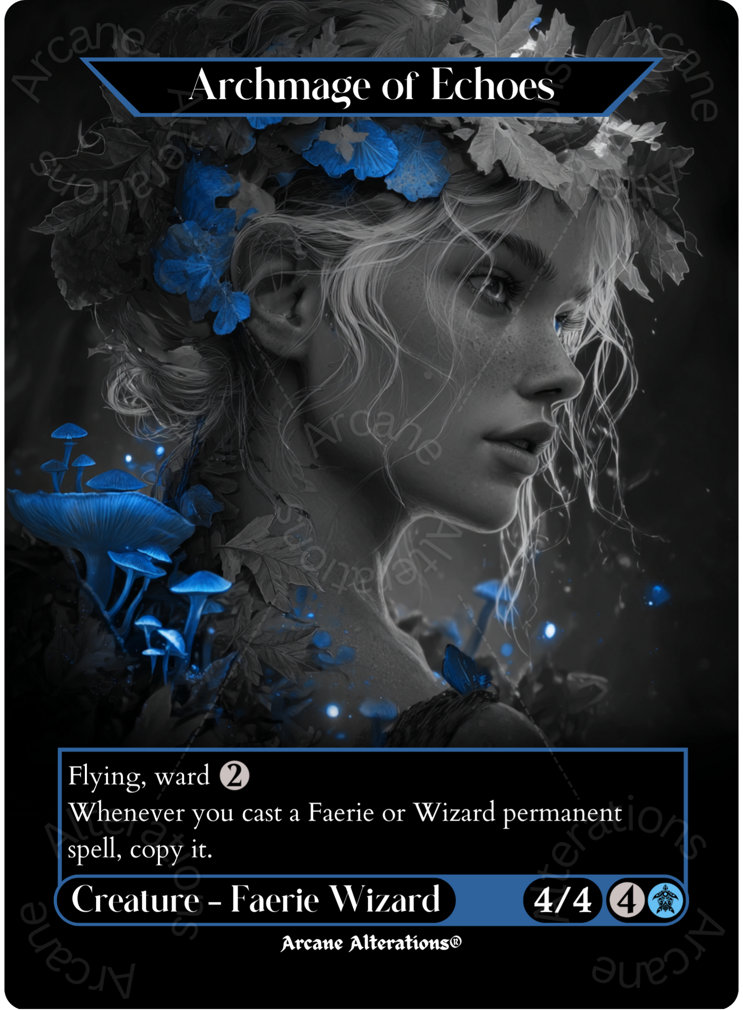 Archmage of Echoes - Full Art Altered Art Custom Proxy Cards