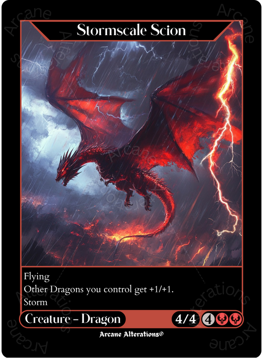 Stormscale Scion - High Quality Altered Art Custom Proxy Cards