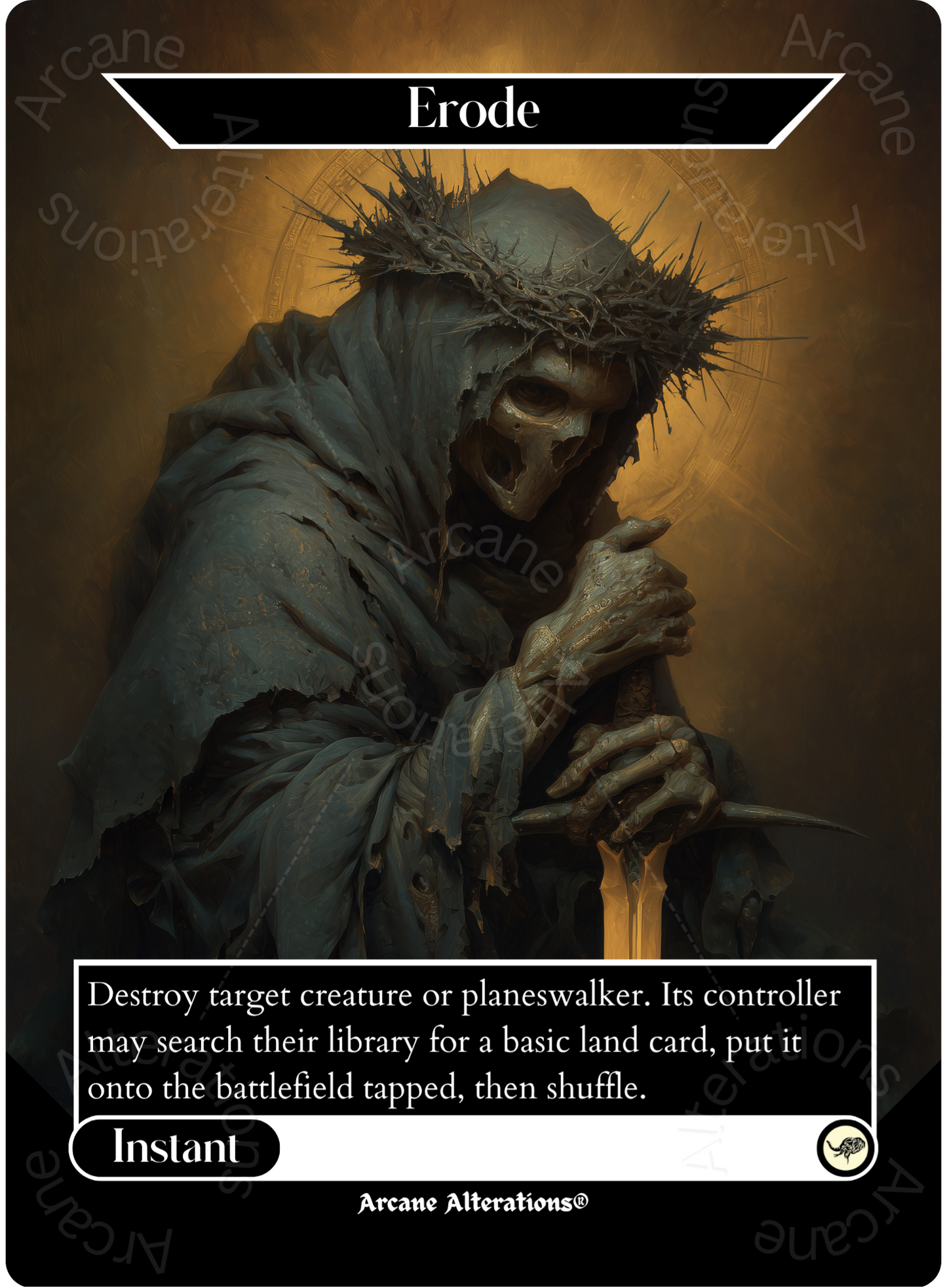 Erode - Full Art Altered Art Custom Proxy Cards