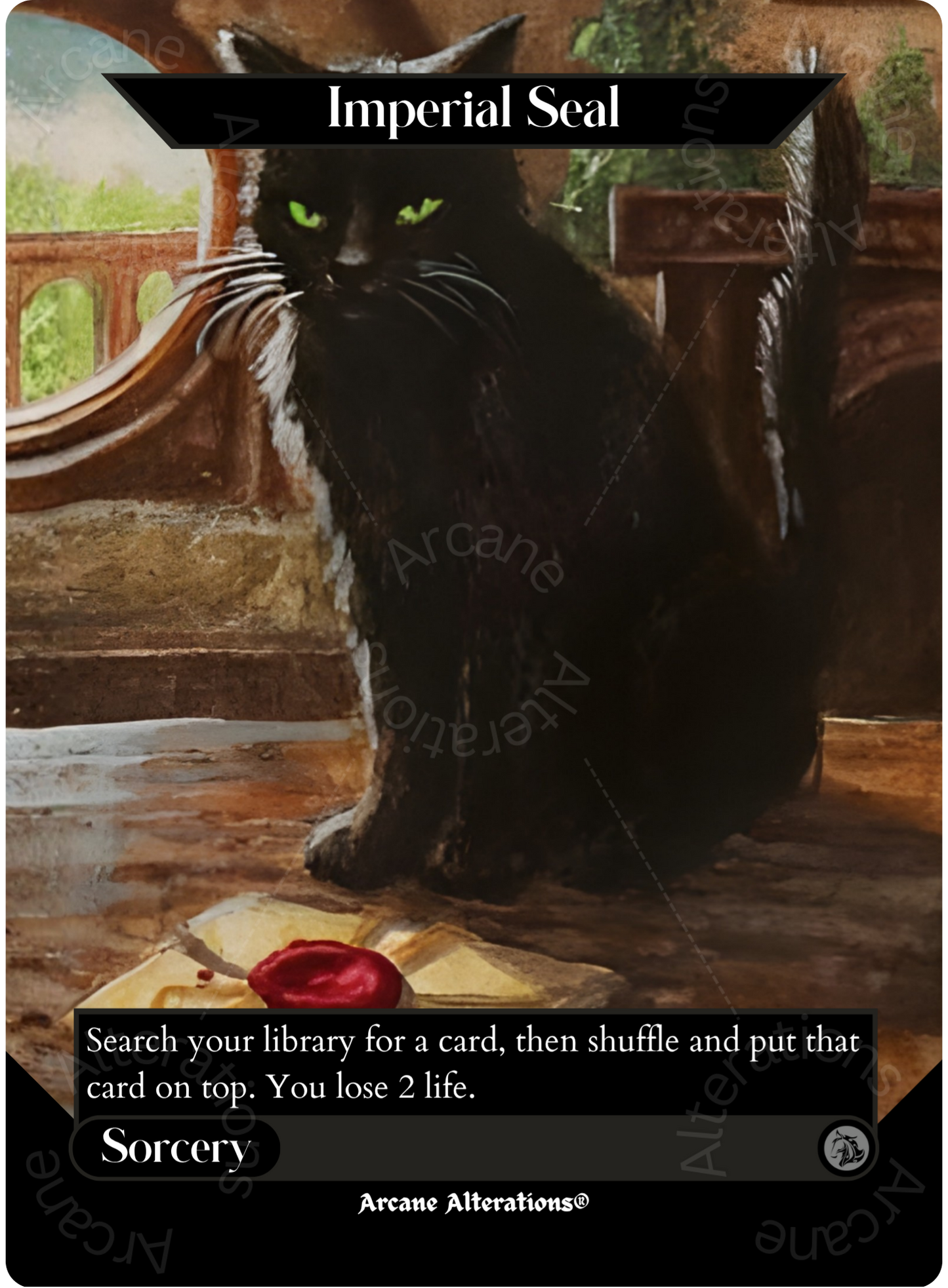 Imperial Seal - Full Art Altered Art Custom Proxy Cards