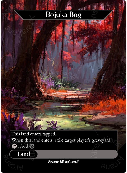 Bojuka Bog - Full Art Altered Art Custom Proxy Cards