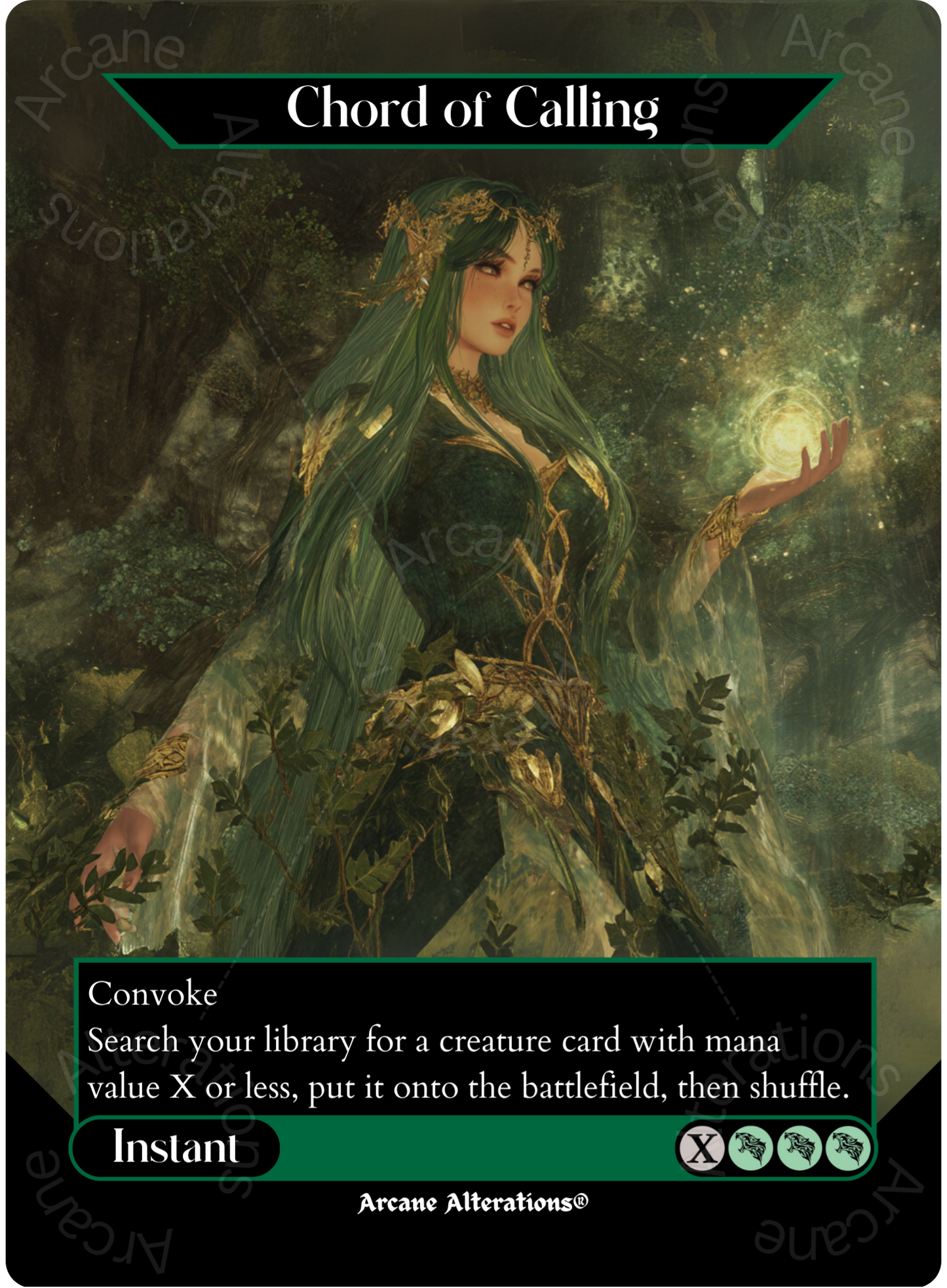 Chord of Calling - Full Art Altered Art Custom Proxy Cards