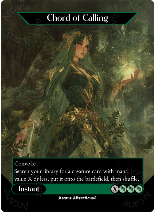 Chord of Calling - Full Art Altered Art Custom Proxy Cards