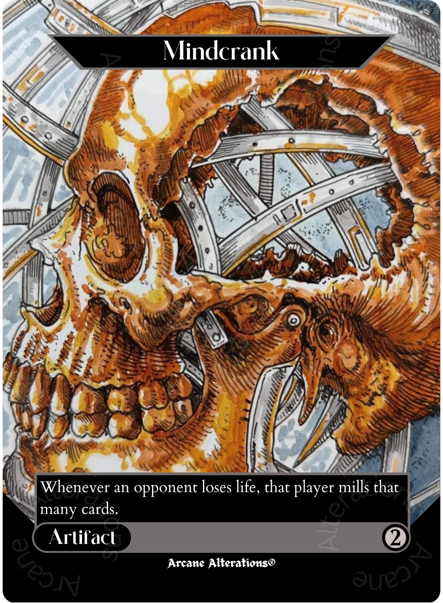Mindcrank - Full Art Altered Art Custom Proxy Cards