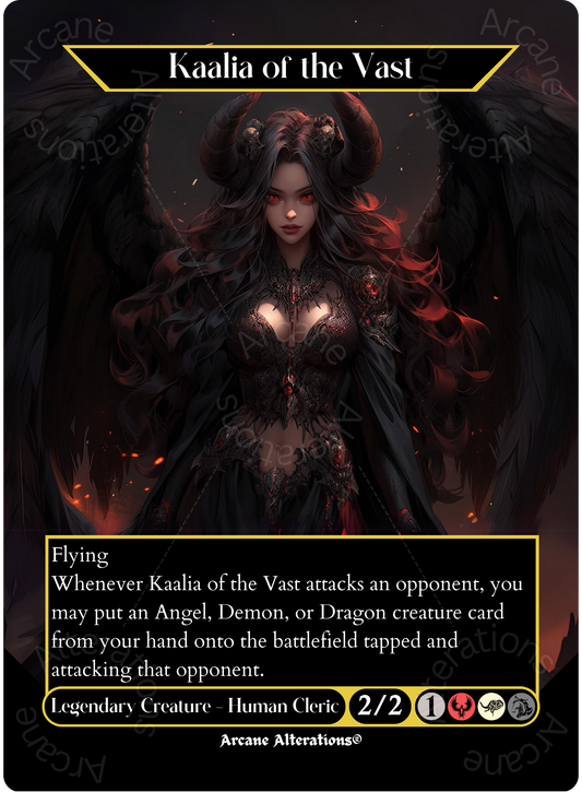 Kaalia of the Vast - Full Art Altered Art Custom Proxy Cards