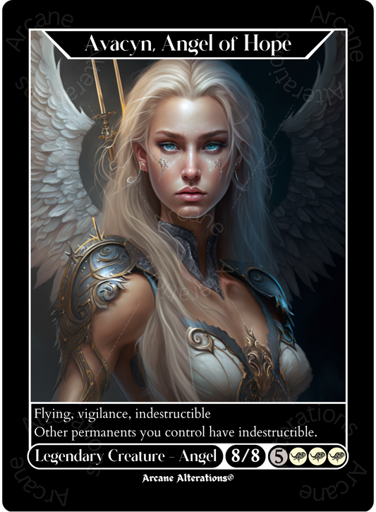 Avacyn, Angel of Hope - High Quality Altered Art Custom Proxy Cards