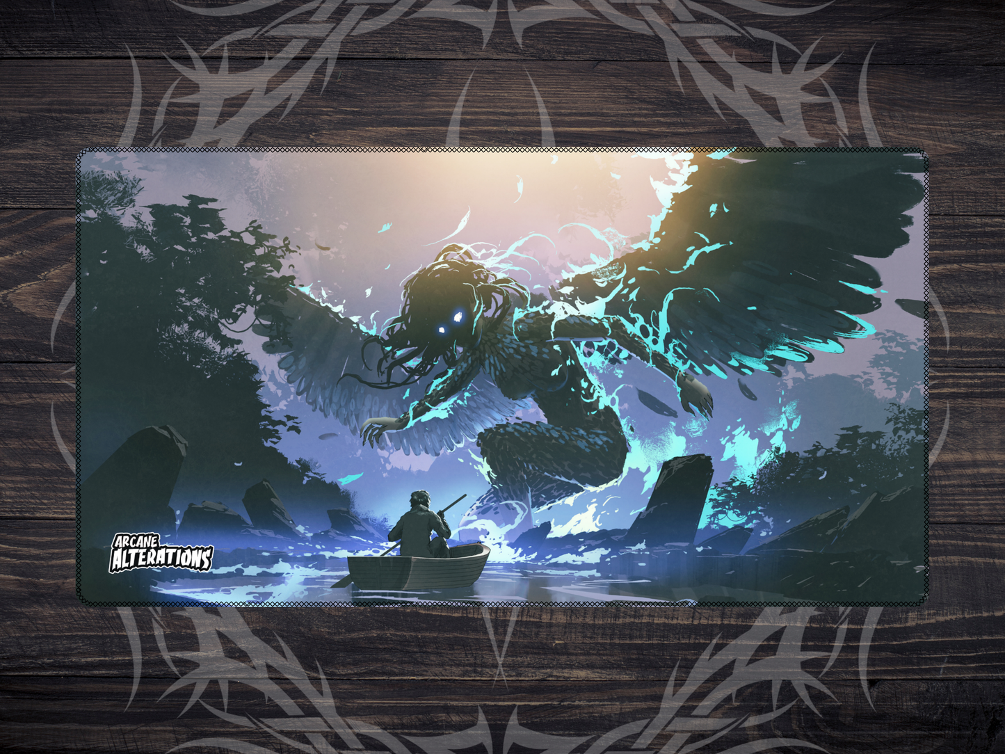 Angelic Annex Stitched Edge Playmat 24"x14" (2mm)