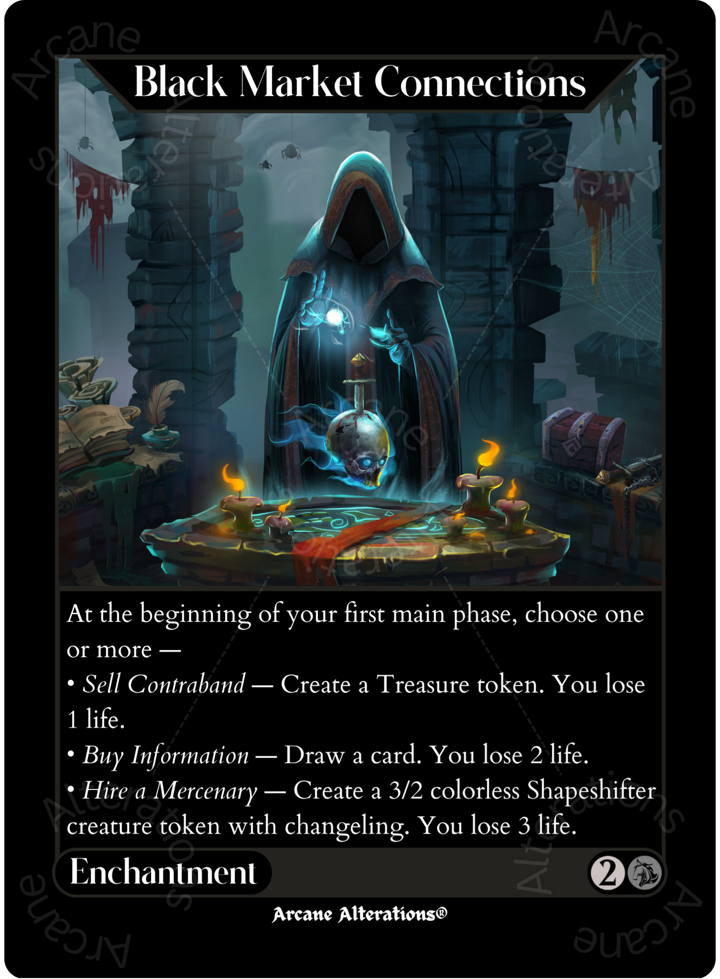 Black Market Connections - High Quality Altered Art Custom Proxy Cards