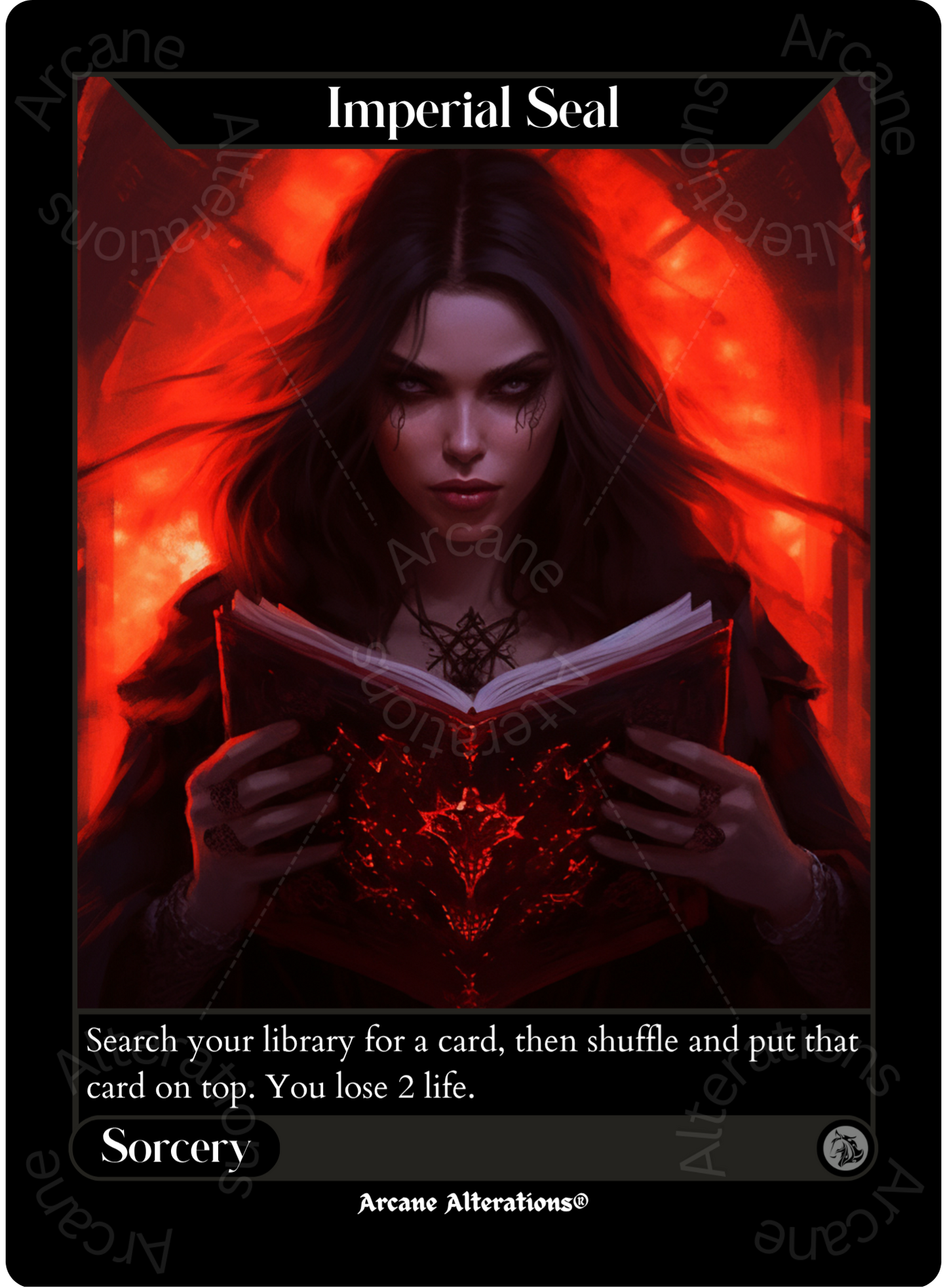 Imperial Seal - High Quality Altered Art Custom Proxy Cards