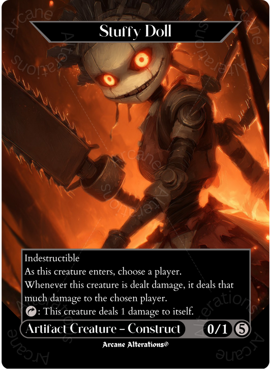 Stuffy Doll - Full Art Altered Art Custom Proxy Cards
