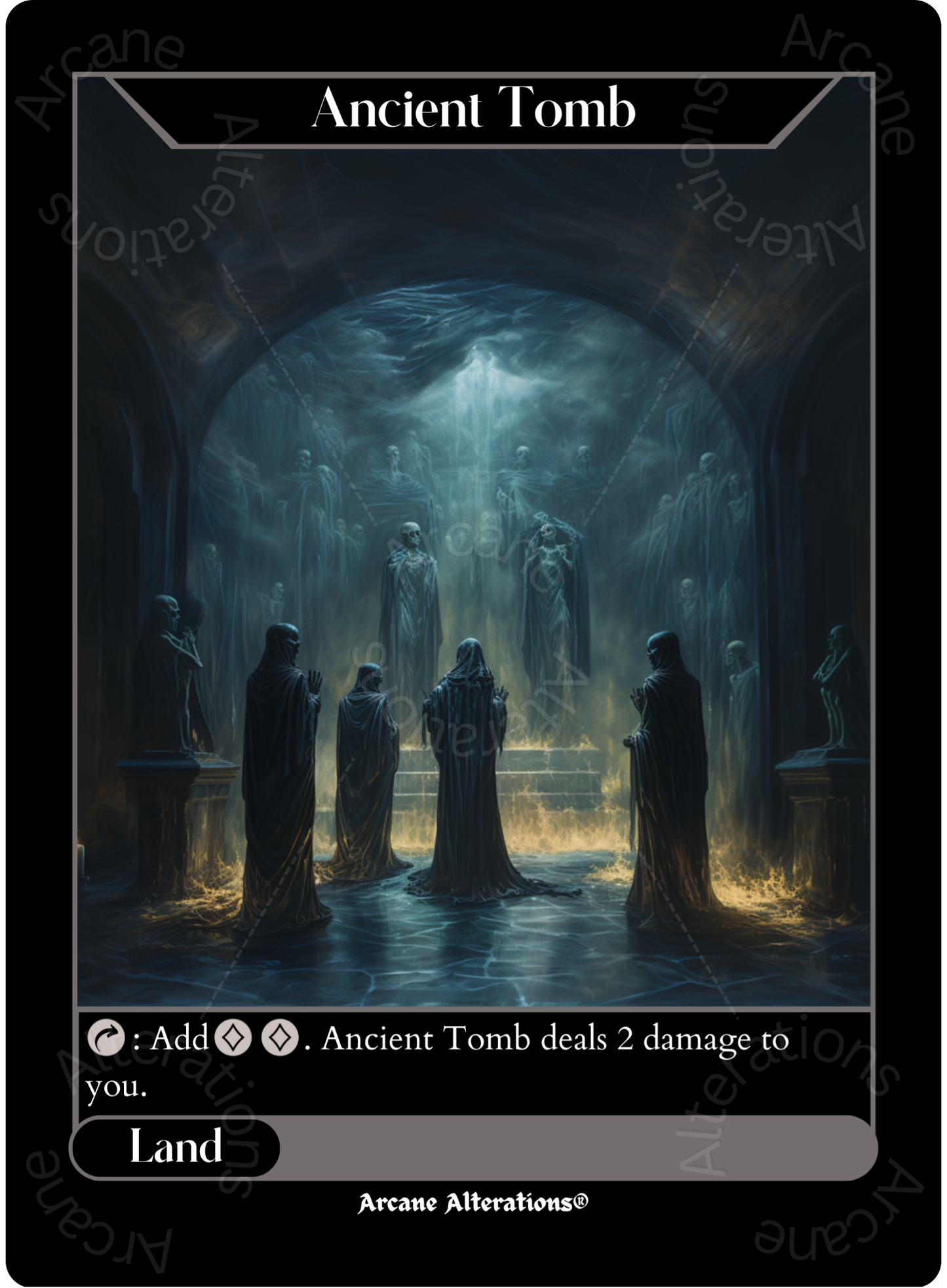 Ancient Tomb - High Quality Altered Art Custom Proxy Cards