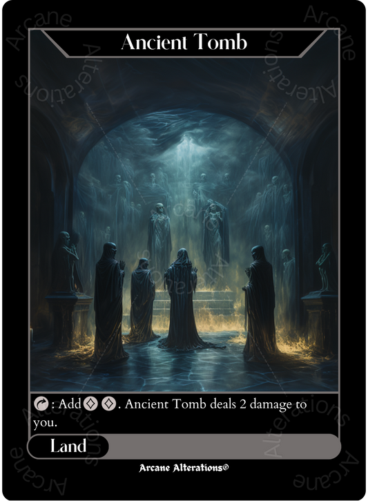 Ancient Tomb - High Quality Altered Art Custom Proxy Cards