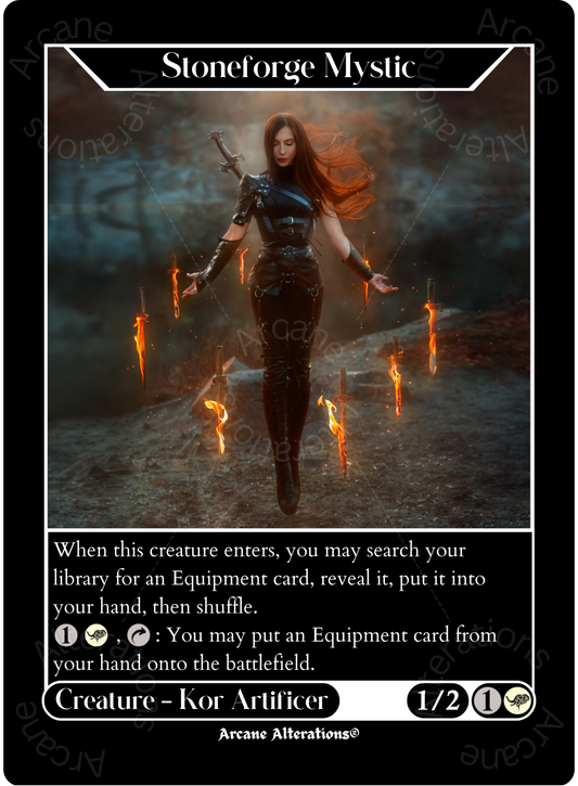 Stoneforge Mystic - High Quality Altered Art Custom Proxy Cards
