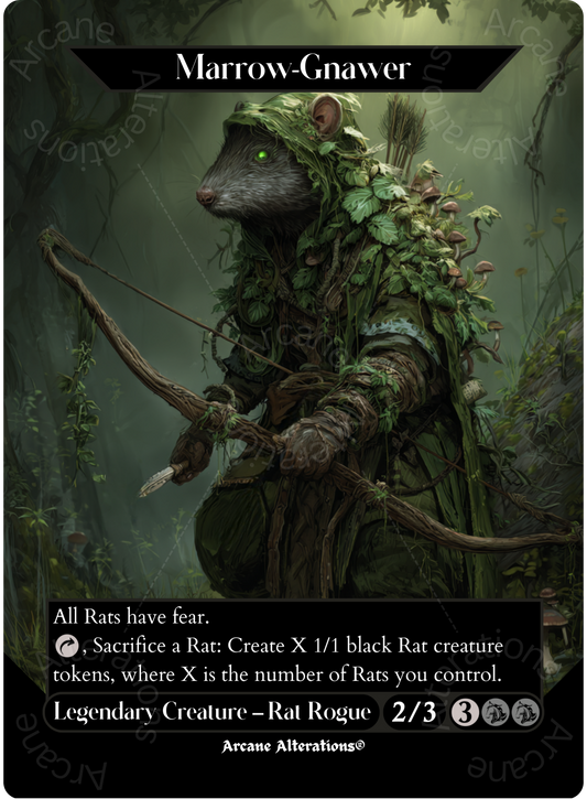 Marrow-Gnawer - Full Art Altered Art Custom Proxy Cards