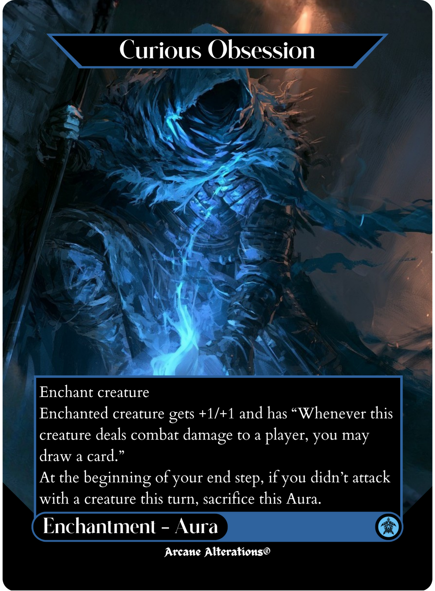 Curious Obsession - Full Art Altered Art Custom Proxy Cards