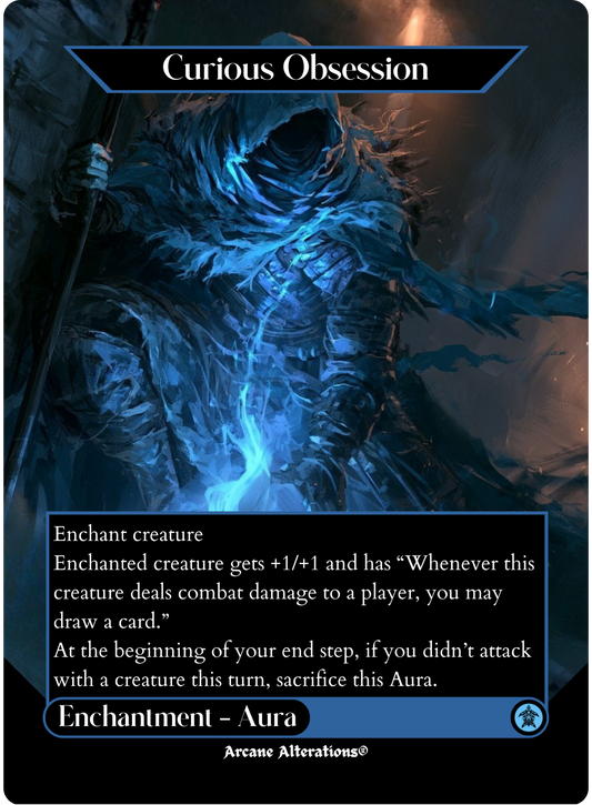 Curious Obsession - Full Art Altered Art Custom Proxy Cards