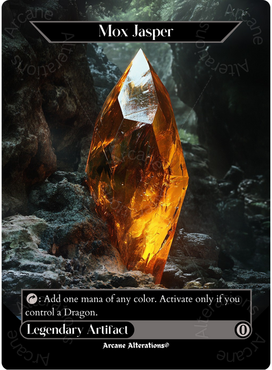 Mox Jasper - Full Art Altered Art Custom Proxy Cards