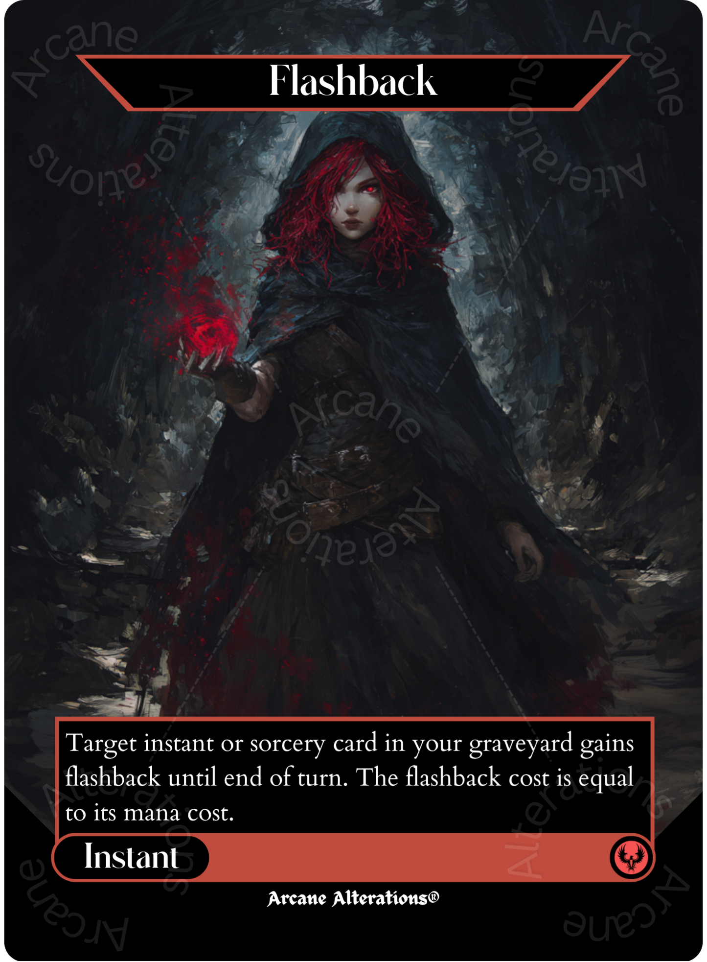 Flashback - Full Art Altered Art Custom Proxy Cards