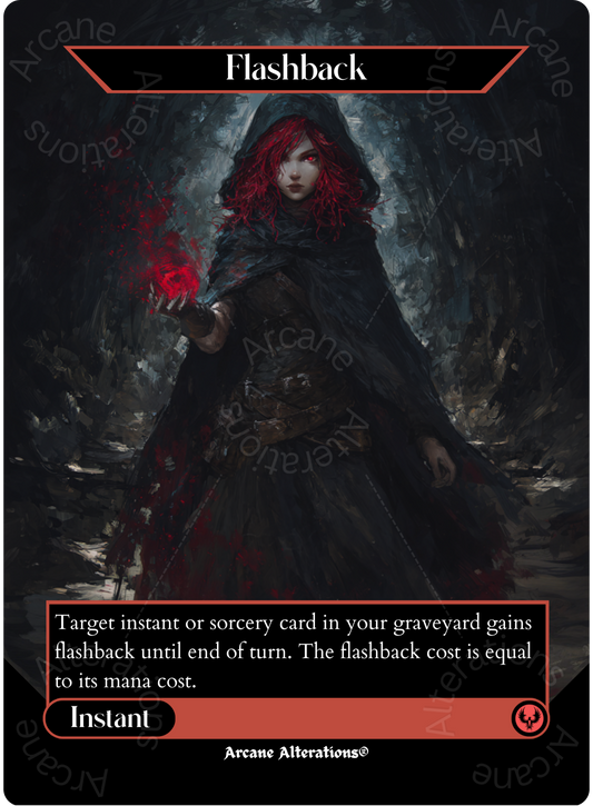 Flashback - Full Art Altered Art Custom Proxy Cards