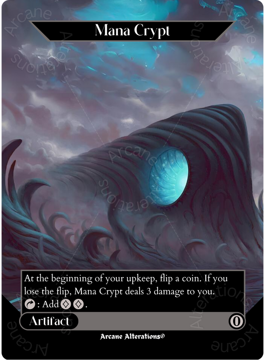 Mana Crypt - Full Art Altered Art Custom Proxy Cards