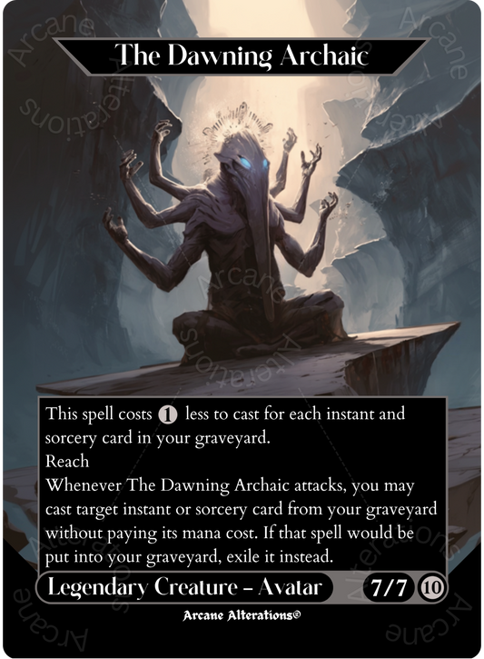 The Dawning Archaic - Full Art Altered Art Custom Proxy Cards