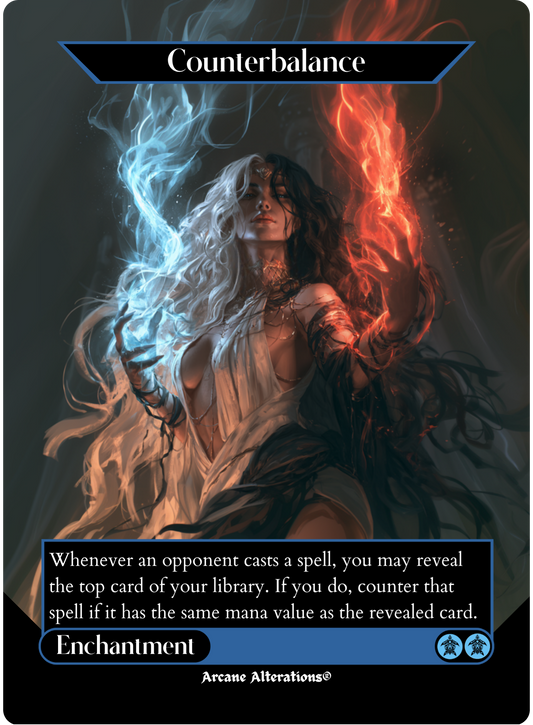 Counterbalance - Full Art Altered Art Custom Proxy Cards