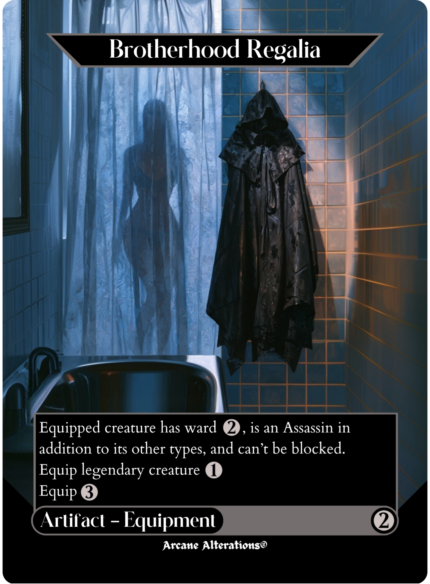 Brotherhood Regalia - Full Art Altered Art Custom Proxy Cards
