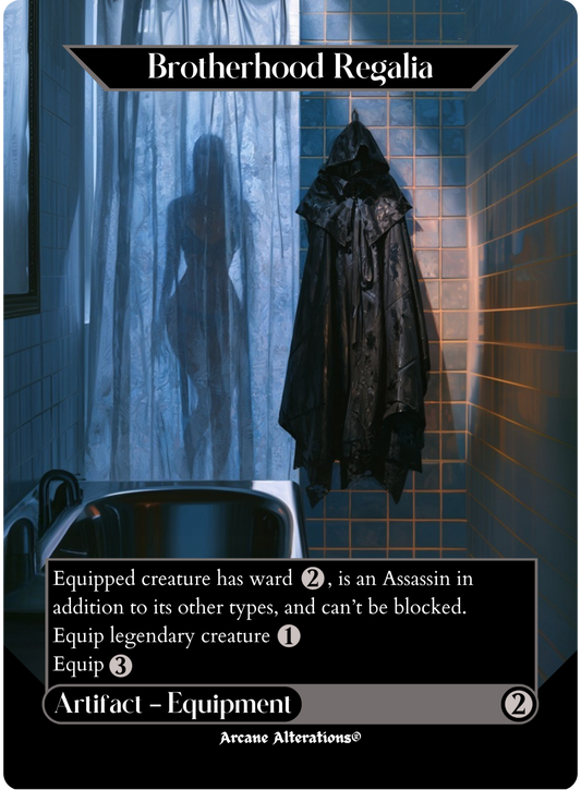 Brotherhood Regalia - Full Art Altered Art Custom Proxy Cards