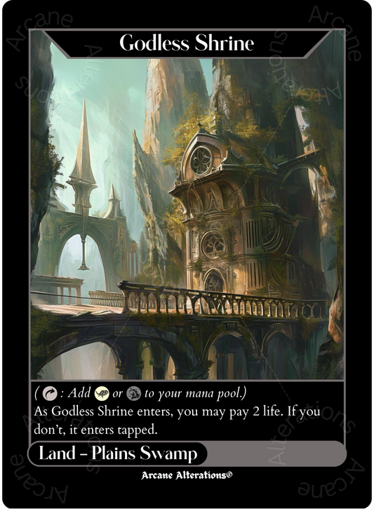 Godless Shrine - High Quality Altered Art Custom Proxy Cards