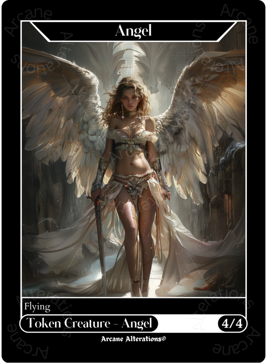 Angel Token - High Quality Altered Art Custom Proxy Cards