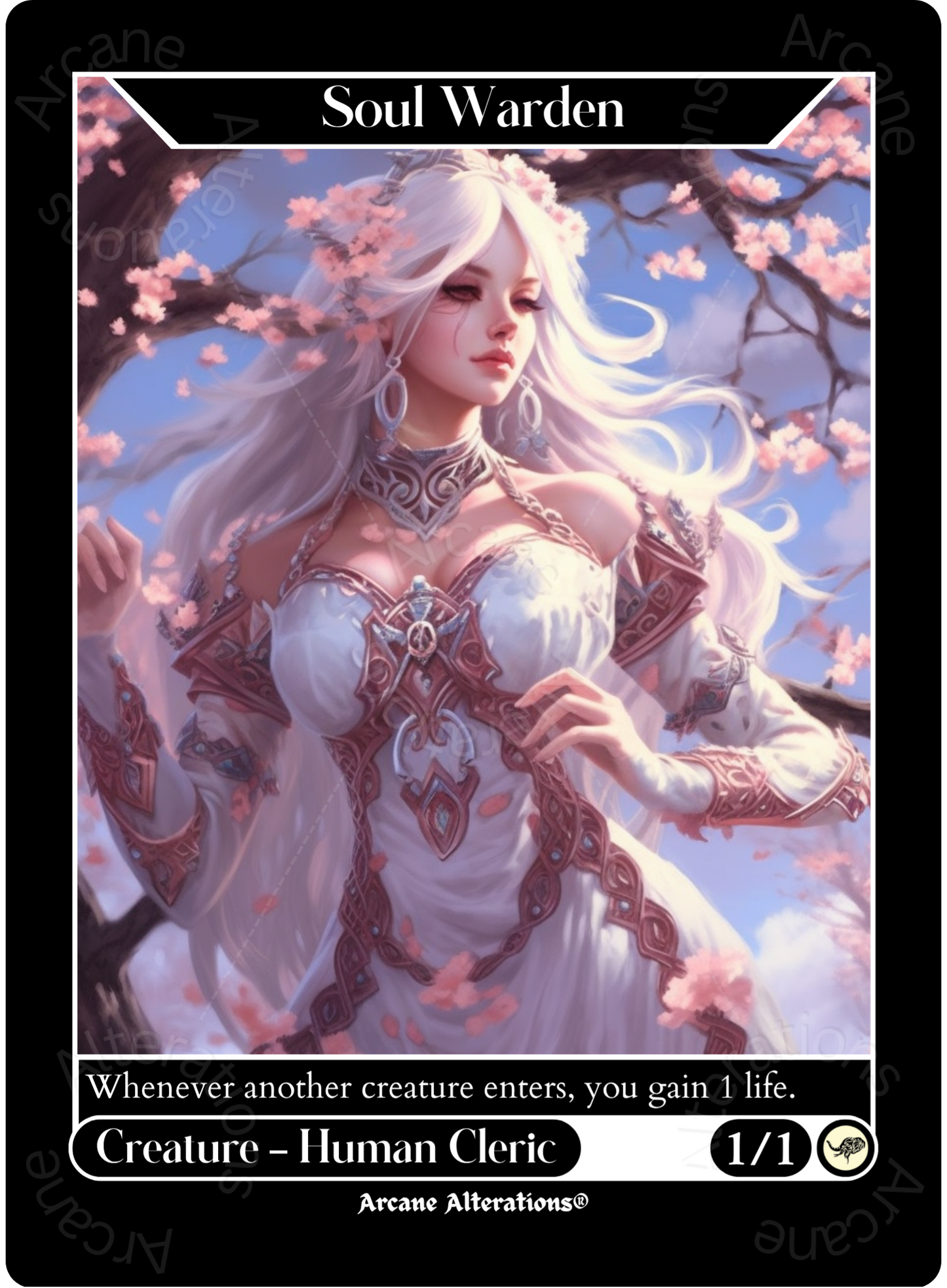 Soul Warden - High Quality Altered Art Custom Proxy Cards