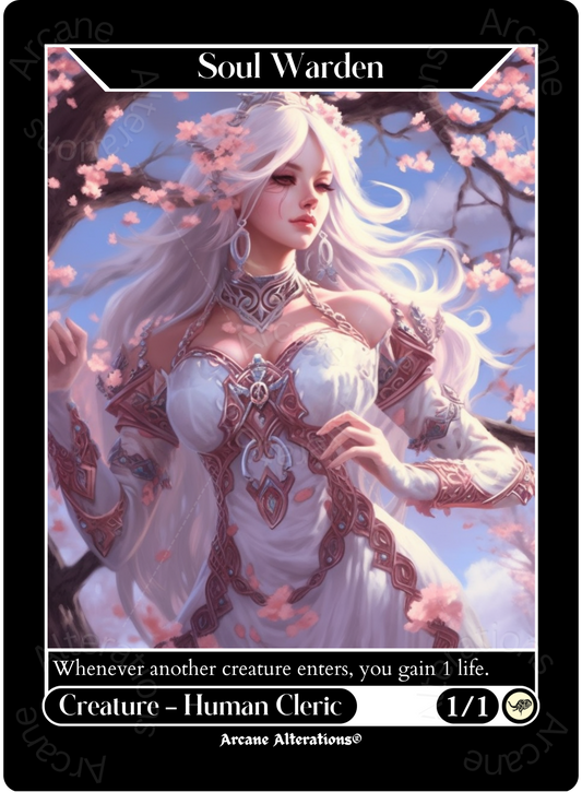 Soul Warden - High Quality Altered Art Custom Proxy Cards