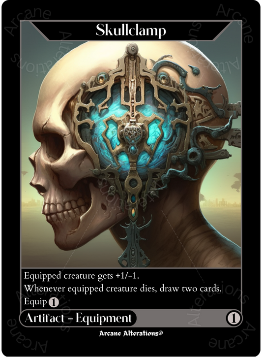 Skullclamp - High Quality Altered Art Custom Proxy Cards