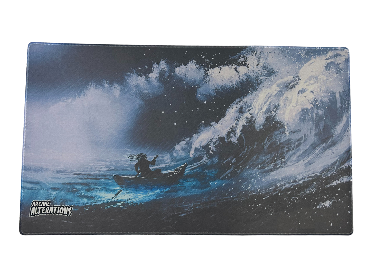 Rough Waters Stitched Edge Playmat (2mm)