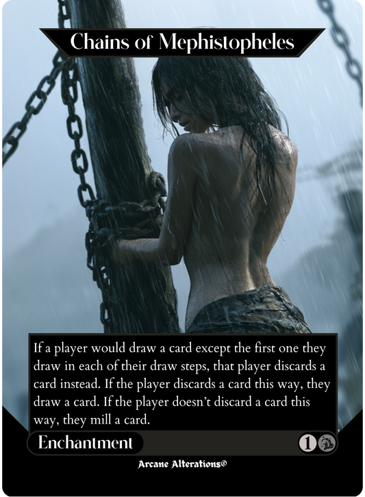Chains of Mephistopheles - Full Art Altered Art Custom Proxy Cards