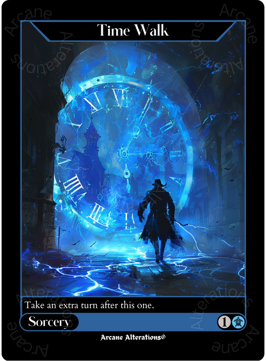 Time Walk - High Quality Altered Art Custom Proxy Cards