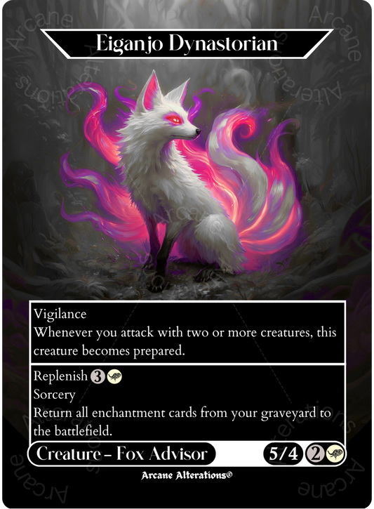 Eiganjo Dynastorian - Full Art Altered Art Custom Proxy Cards