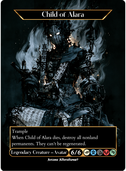 Child of Alara - Full Art Altered Art Custom Proxy Cards