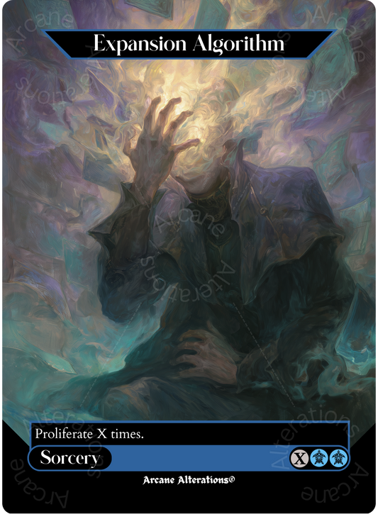 Expansion Algorithm - Full Art Altered Art Custom Proxy Cards