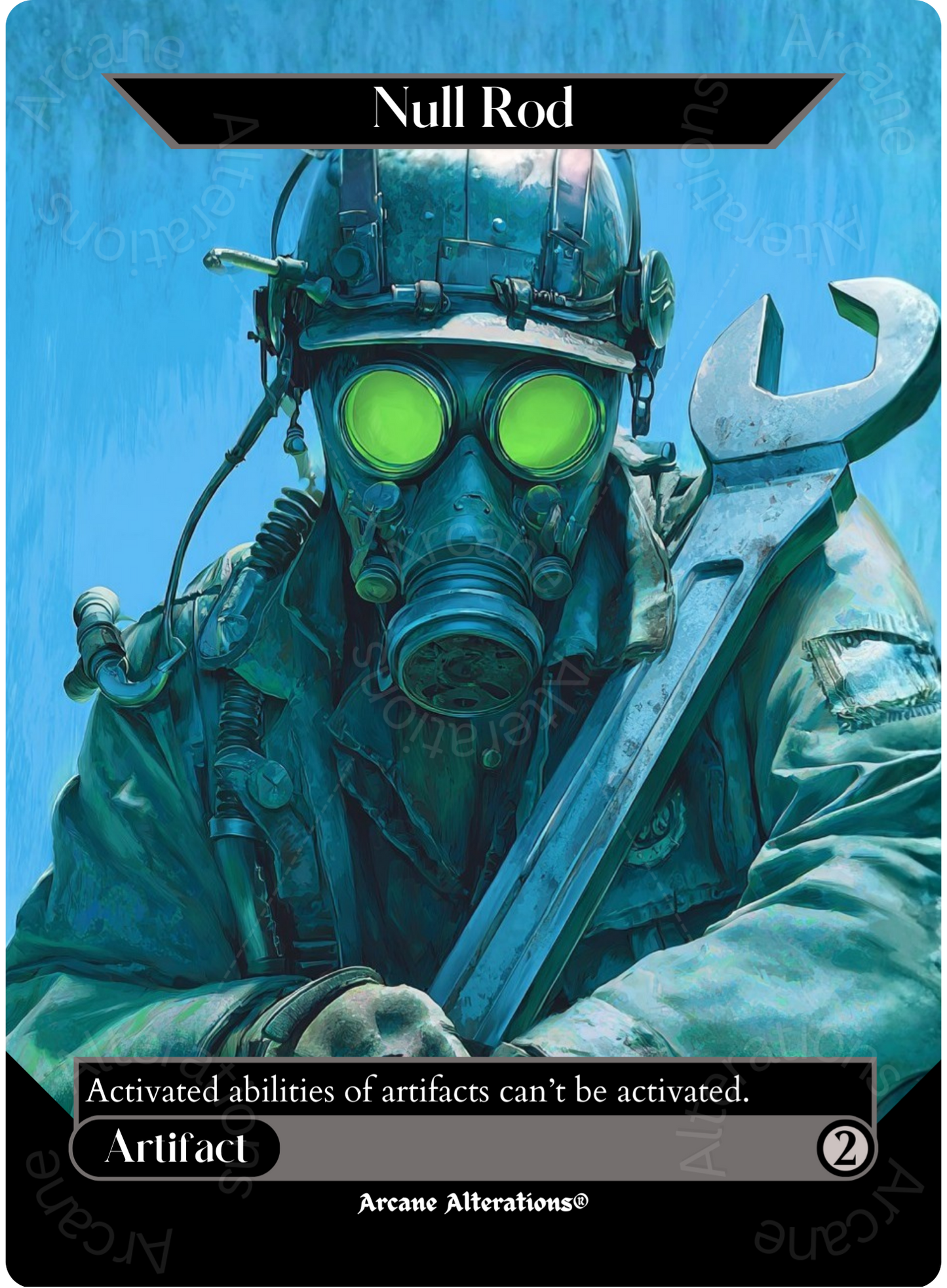 Null Rod - Full Art Altered Art Custom Proxy Cards