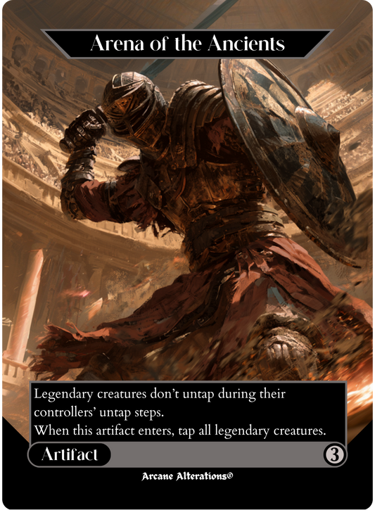 Arena of the Ancients - Full Art Altered Art Custom Proxy Cards