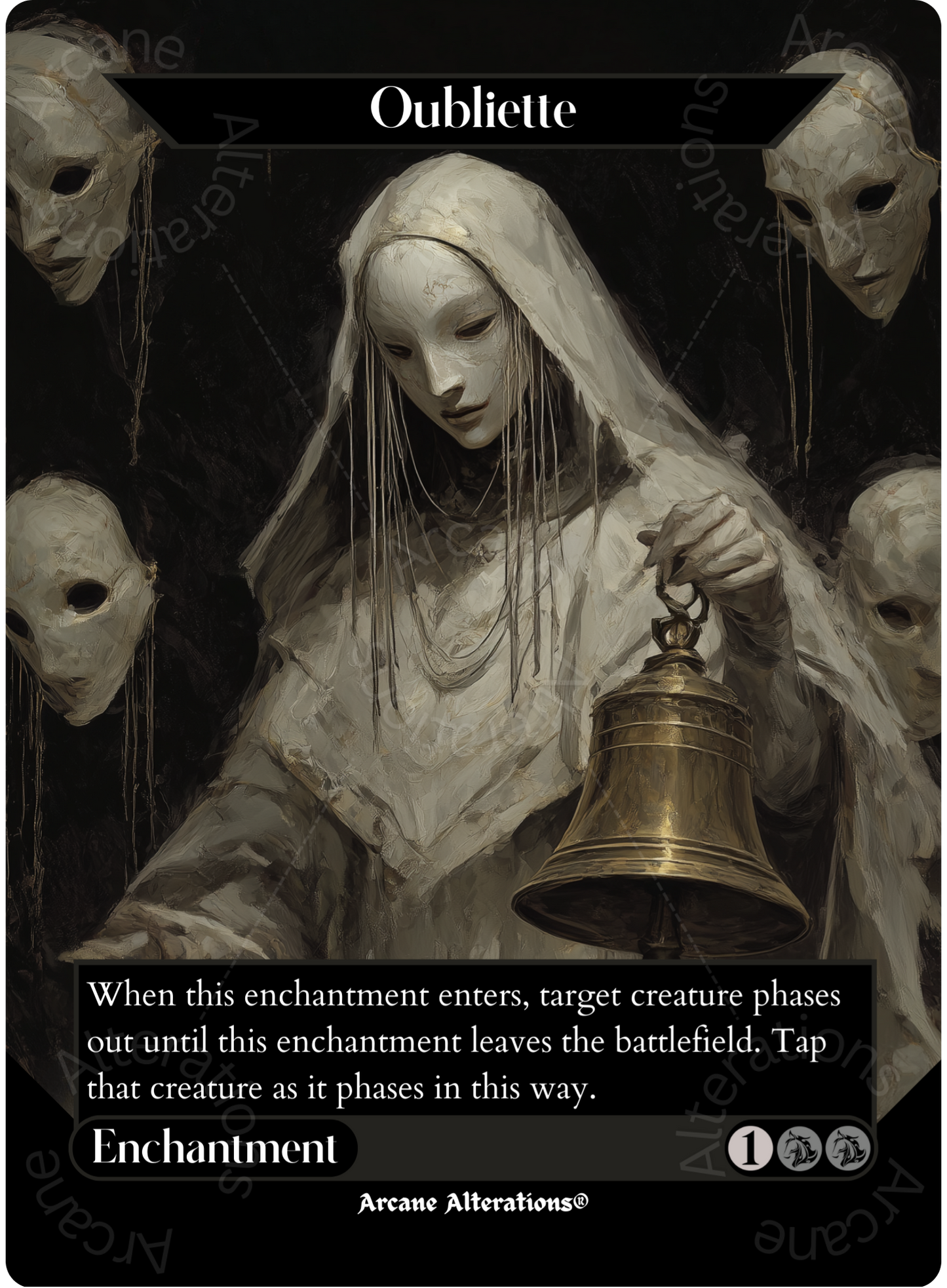 Oubliette - Full Art Altered Art Custom Proxy Cards
