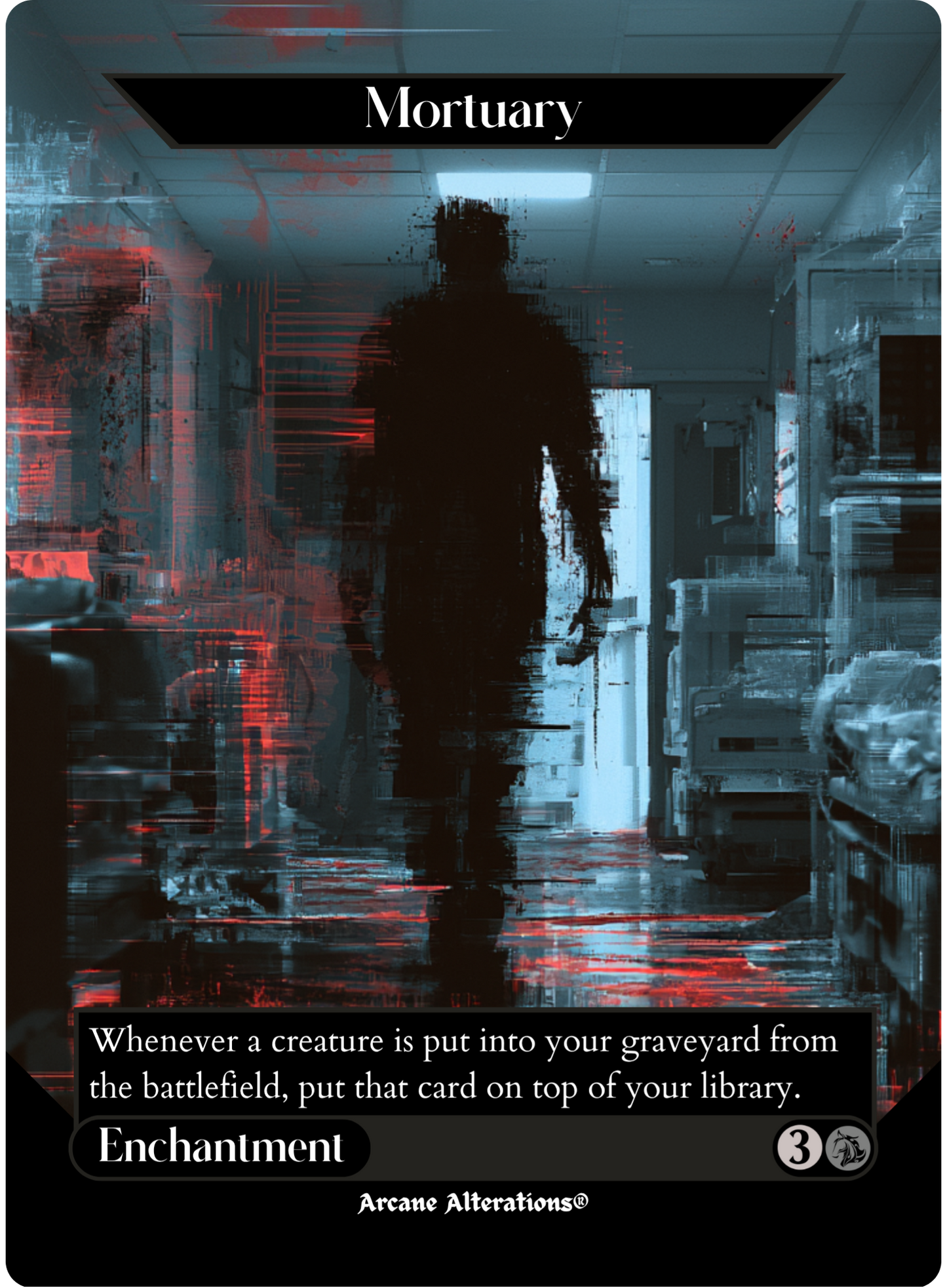 Mortuary - Full Art Altered Art Custom Proxy Cards