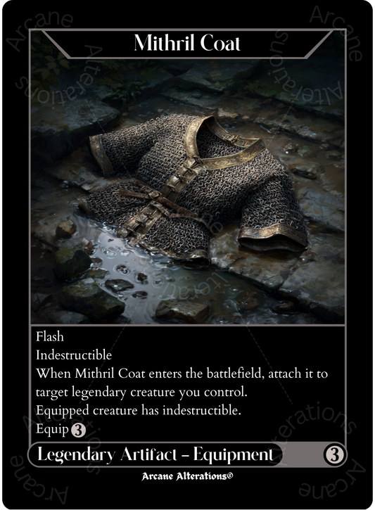 Mithril Coat - High Quality Altered Art Custom Proxy Cards