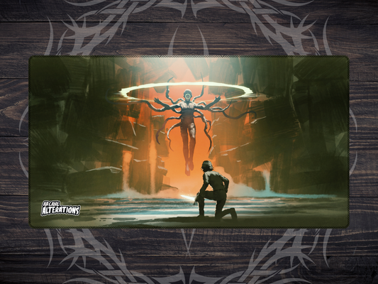 Other Worldly Presence Stitched Edge Playmat 24"x14" (2mm)