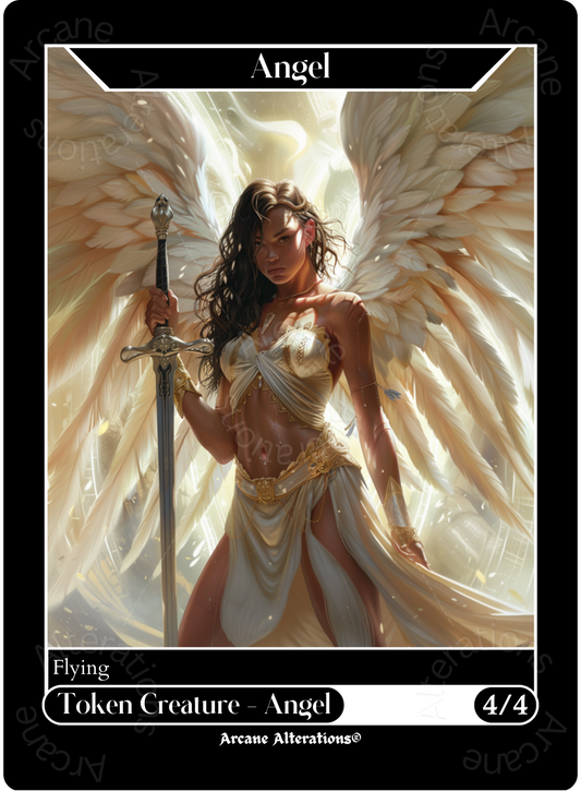 Angel Token - High Quality Altered Art Custom Proxy Cards