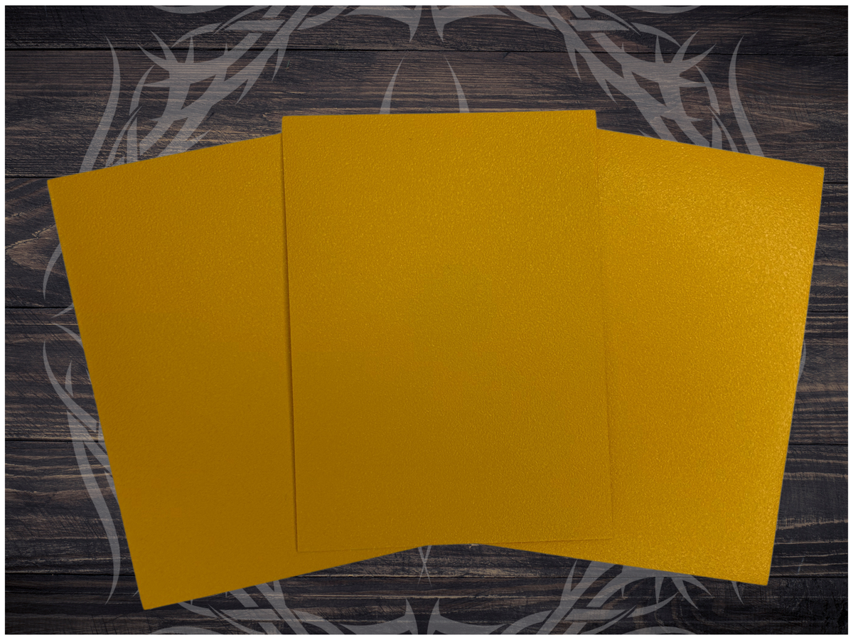 Yellow Matte 100 Card Sleeves Standard Size