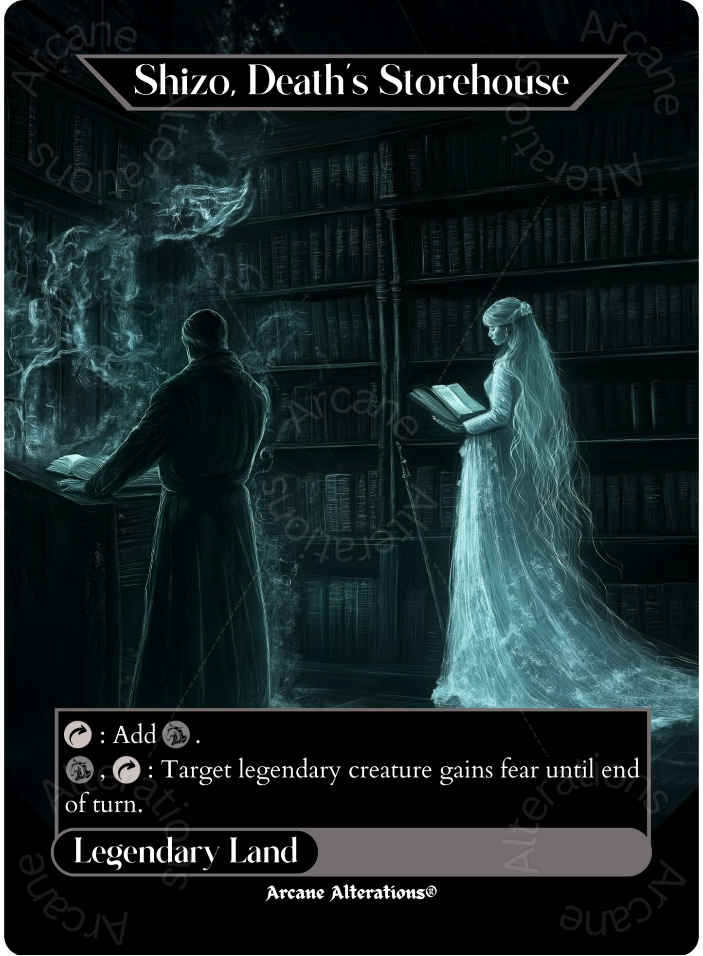 Shizo, Death's Storehouse - Full Art Altered Art Custom Proxy Cards