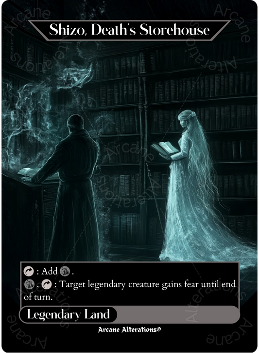Shizo, Death's Storehouse - Full Art Altered Art Custom Proxy Cards